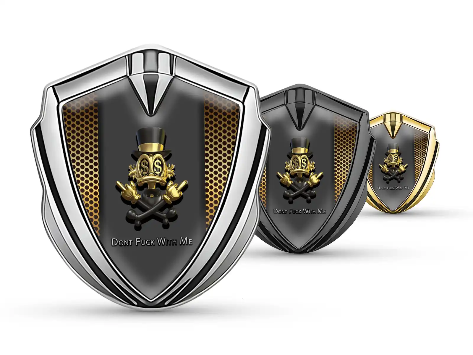 High End Car Logo Badges Tuning Style Alloy